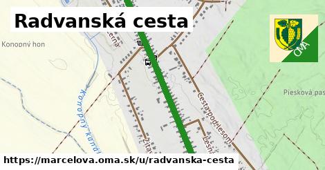 ilustrácia k Radvanská cesta, Marcelová - 2,1 km