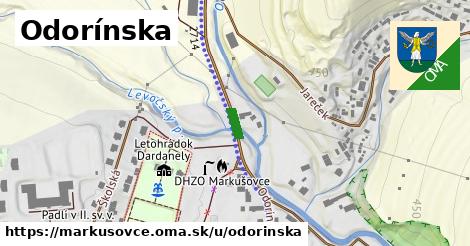 ilustrácia k Odorínska cesta, Markušovce - 287 m