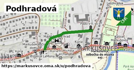 Podhradová, Markušovce