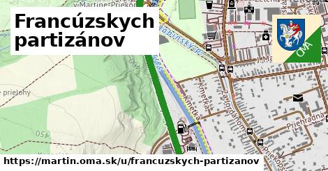 ilustrácia k Francúzskych partizánov, Martin - 1,57 km