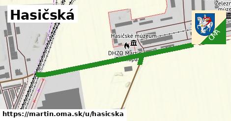 Hasičská, Martin