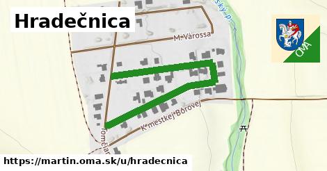 Hradečnica, Martin