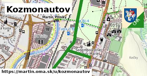 ilustrácia k Kozmonautov, Martin - 1,20 km