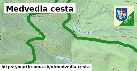 ilustrácia k Medvedia cesta, Martin - 3,7 km