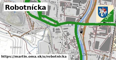 ilustrácia k Robotnícka, Martin - 4,0 km