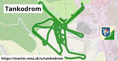ilustrácia k Tankodrom, Martin - 14,2 km