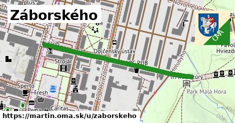 Záborského, Martin