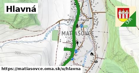 ilustrácia k Hlavná, Matiašovce - 1,32 km