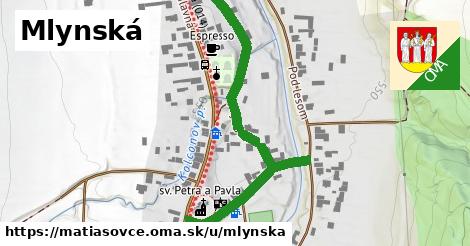 ilustrácia k Mlynská, Matiašovce - 657 m