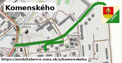 ilustrácia k Komenského, Medzilaborce - 0,82 km