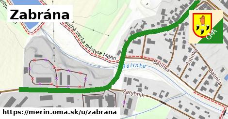 ilustrácia k Zabrána, Měřín - 0,75 km