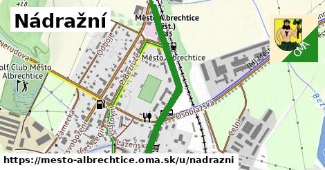 Nádražní, Město Albrechtice