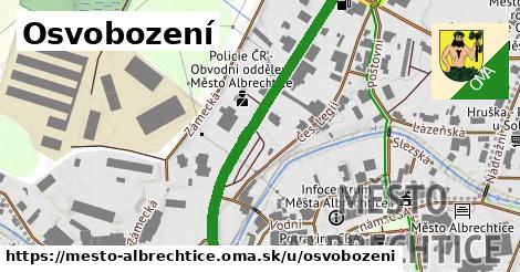 Osvobození, Město Albrechtice