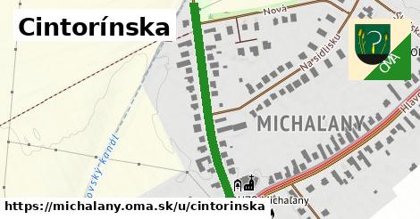 Cintorínska, Michaľany