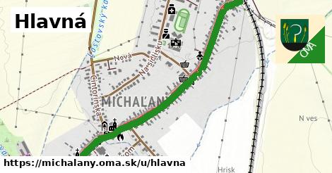 ilustrácia k Hlavná, Michaľany - 1,34 km