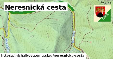 ilustrácia k Neresnická cesta, Michalková - 1,21 km