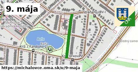 9. mája, Michalovce