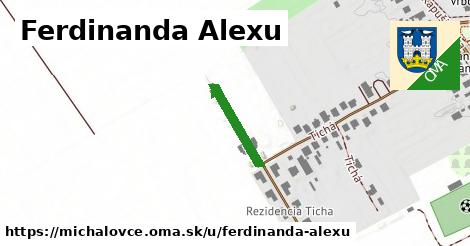 ilustrácia k Ferdinanda Alexu, Michalovce - 159 m