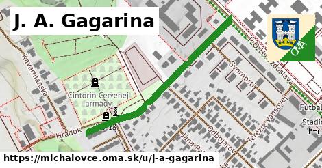 J. A. Gagarina, Michalovce