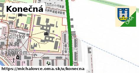 ilustrácia k Konečná, Michalovce - 417 m