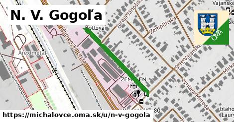 ilustrácia k N. V. Gogoľa, Michalovce - 288 m