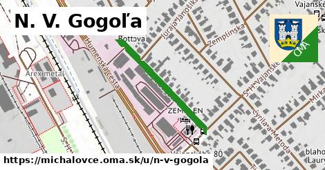 N. V. Gogoľa, Michalovce