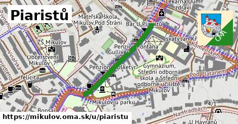 ilustrácia k Piaristů, Mikulov - 314 m