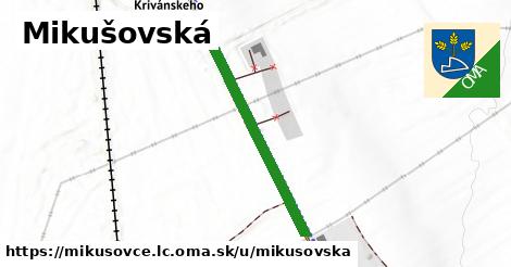 ilustrácia k Mikušovská, Mikušovce, okres LC - 333 m