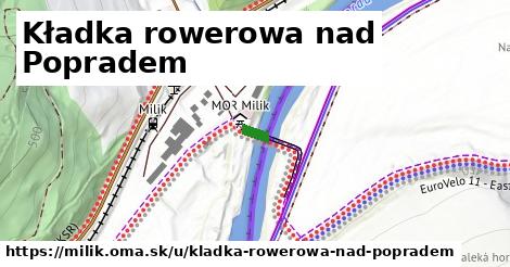 ilustrácia k Kładka rowerowa nad Popradem, Milik - 40 m