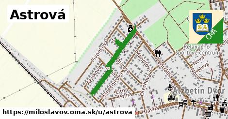 Astrová, Miloslavov