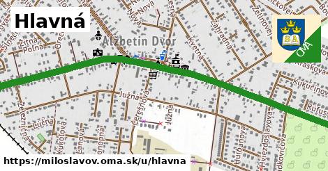 ilustrácia k Hlavná, Miloslavov - 1,82 km