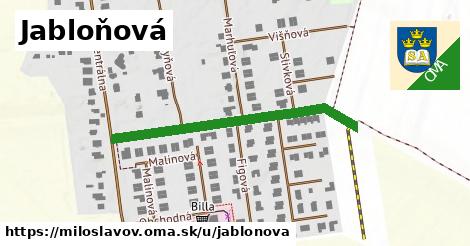 Jabloňová, Miloslavov