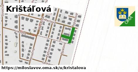 ilustrácia k Krištáľová, Miloslavov - 141 m