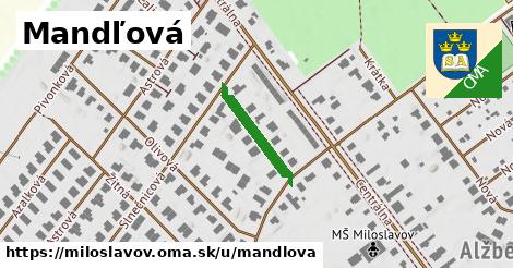 ilustrácia k Mandľová, Miloslavov - 166 m