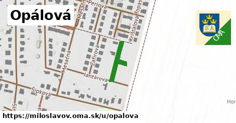 ilustrácia k Opálová, Miloslavov - 167 m