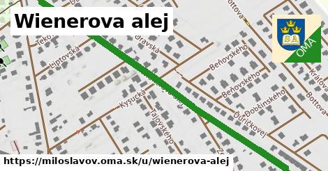 ilustrácia k Wienerova alej, Miloslavov - 0,81 km