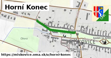 ilustrácia k Horní Konec, Míškovice - 278 m