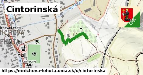 Cintorinská, Mníchova Lehota