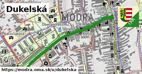 Dukelská, Modra