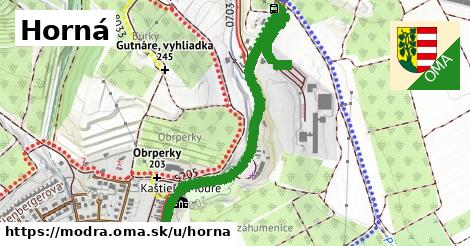 ilustrácia k Horná, Modra - 1,26 km
