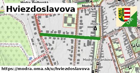 Hviezdoslavova, Modra