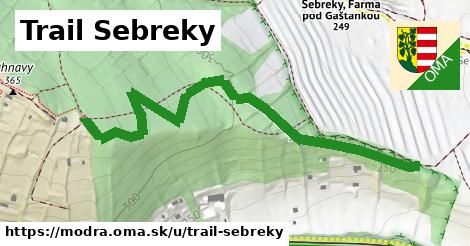 Trail Sebreky, Modra