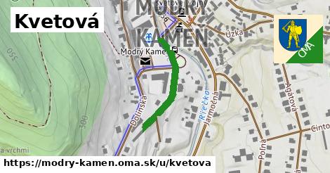 Kvetová, Modrý Kameň