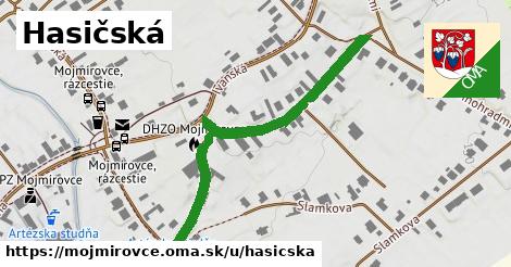 Hasičská, Mojmírovce