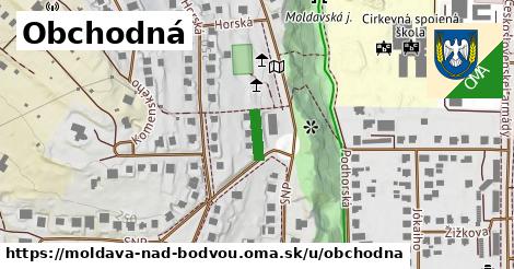 Obchodná, Moldava nad Bodvou