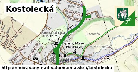 Kostolecká, Moravany nad Váhom