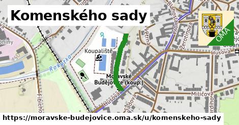 ilustrácia k Komenského sady, Moravské Budějovice - 186 m