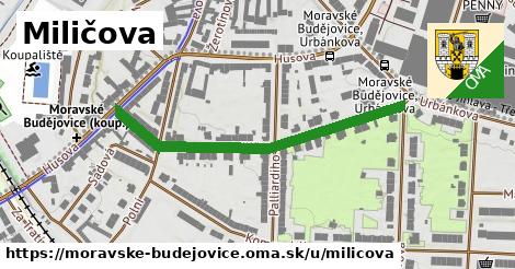 ilustrácia k Miličova, Moravské Budějovice - 443 m