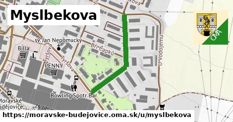 ilustrácia k Myslbekova, Moravské Budějovice - 303 m