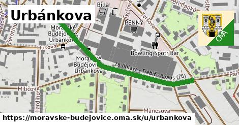 Urbánkova, Moravské Budějovice